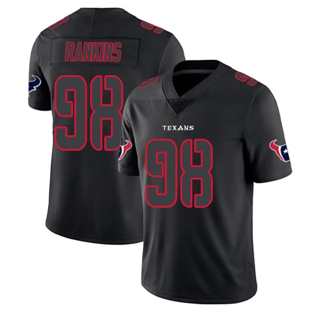 Punc H.Texans #98 Sheldon Rankins Player Black Impact Limited Game Stitched Jerseys