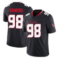 Punc H.Texans #98 Sheldon Rankins Player Navy Limited Alternate Vapor F.U.S.E. Home Game Stitched Jerseys