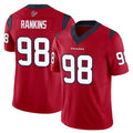 Punc H.Texans #98 Sheldon Rankins Player Red Limited Vapor F.U.S.E. Home Game Stitched Jerseys