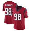 Punc H.Texans #98 Sheldon Rankins Player Red Limited Vapor Untouchable Home Game Stitched Jerseys