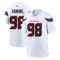 Punc H.Texans #98 Sheldon Rankins Player White Home Game Stitched Jerseys