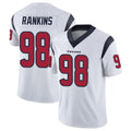 Punc H.Texans #98 Sheldon Rankins Player White Limited Vapor Untouchable Home Game Stitched Jerseys