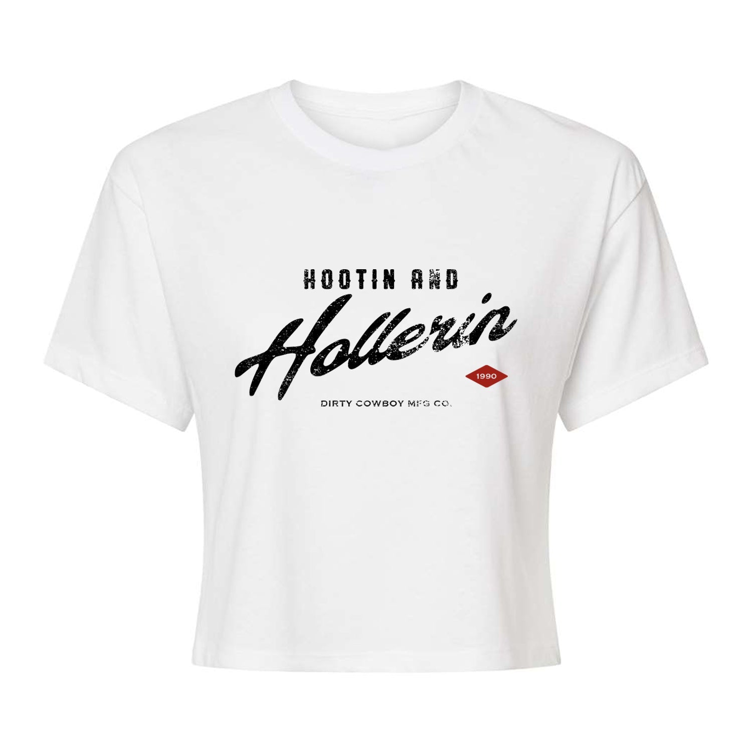 Crovyie cheap jerseys Ordering Hootin And Hollerin' Women's Cropped T-Shirt