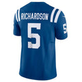 Punc IN.Colts #5 Anthony Richardson Royal Vapor F.U.S.E. Limited Jersey American Stitched Football Jerseys