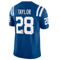 Punc IN.Colts #28 Jonathan Taylor Royal Vapor F.U.S.E. Limited Jersey American Stitched Jerseys