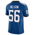 Punc IN.Colts #56 Quenton Nelson Blue Vapor F.U.S.E. Limited Jersey American Stitched Jerseys