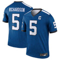 Punc IN.Colts #5 Anthony Richardson Royal Alternate Legend Jersey American Stitched Jerseys