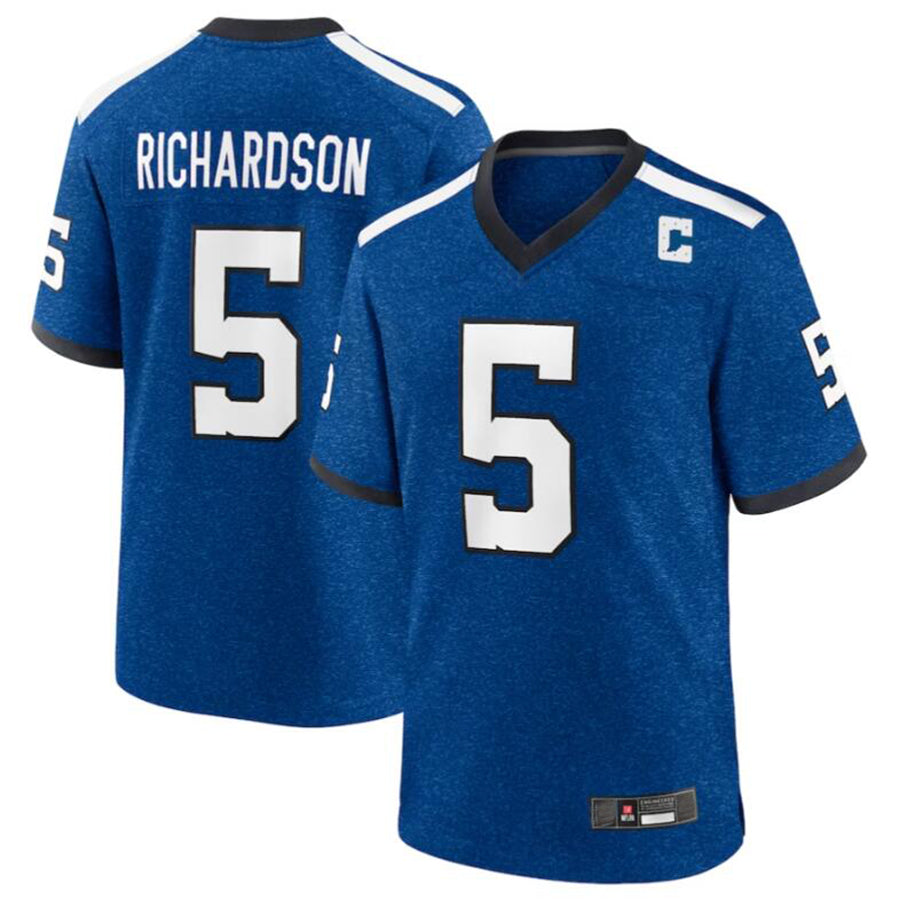 Punc IN.Colts #5 Anthony Richardson Royal Indiana Nights Alternate Game Jersey American Stitched Jerseys
