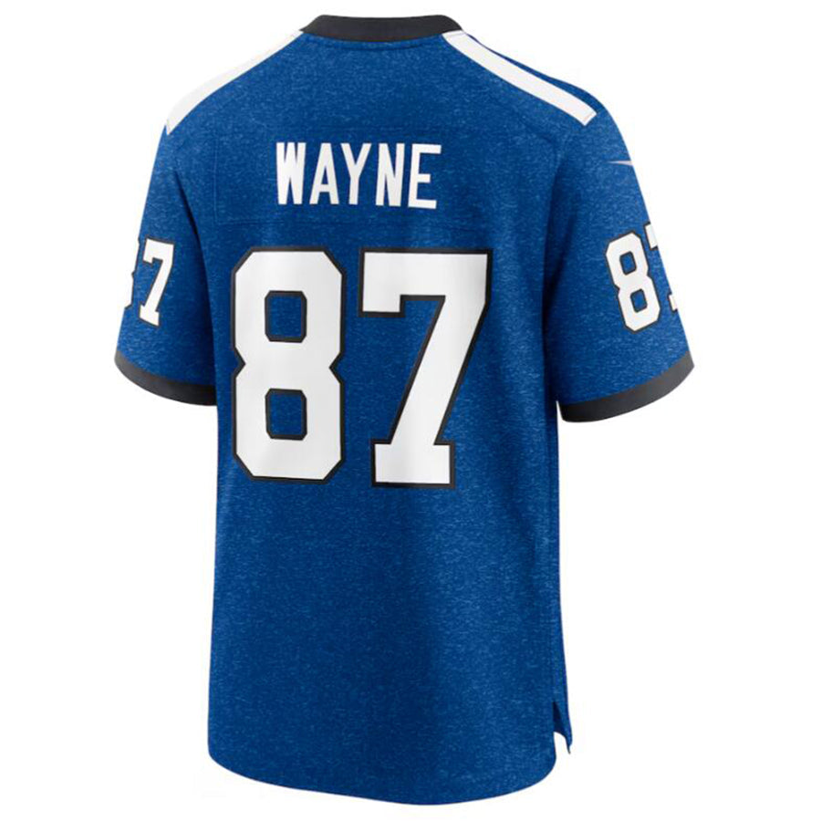 Punc IN.Colts #87 Reggie Wayne Royal Retired Player Game Jersey American Stitched Football Jerseys