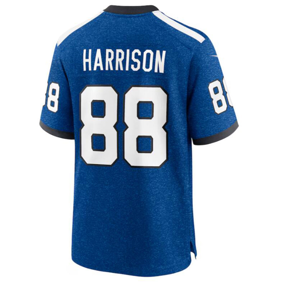 Punc IN.Colts #88 Marvin Harrison Royal Indiana Nights Alternate Game Jersey American Stitched Football Jerseys