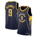 Punc I.Pacers #9 T.J. McConnell Navy Swingman Replica Jerseys - Icon Edition