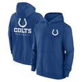 Punc IN.Colts Blue Sideline Club Fleece Long Sleeve Hoodie Limited Blank Player Stitched Jerseys