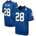 Punc IN.Colts Indiana Nights Alternate Game Stitched Jerseys - Royal - #28 Jonathan Taylor Player