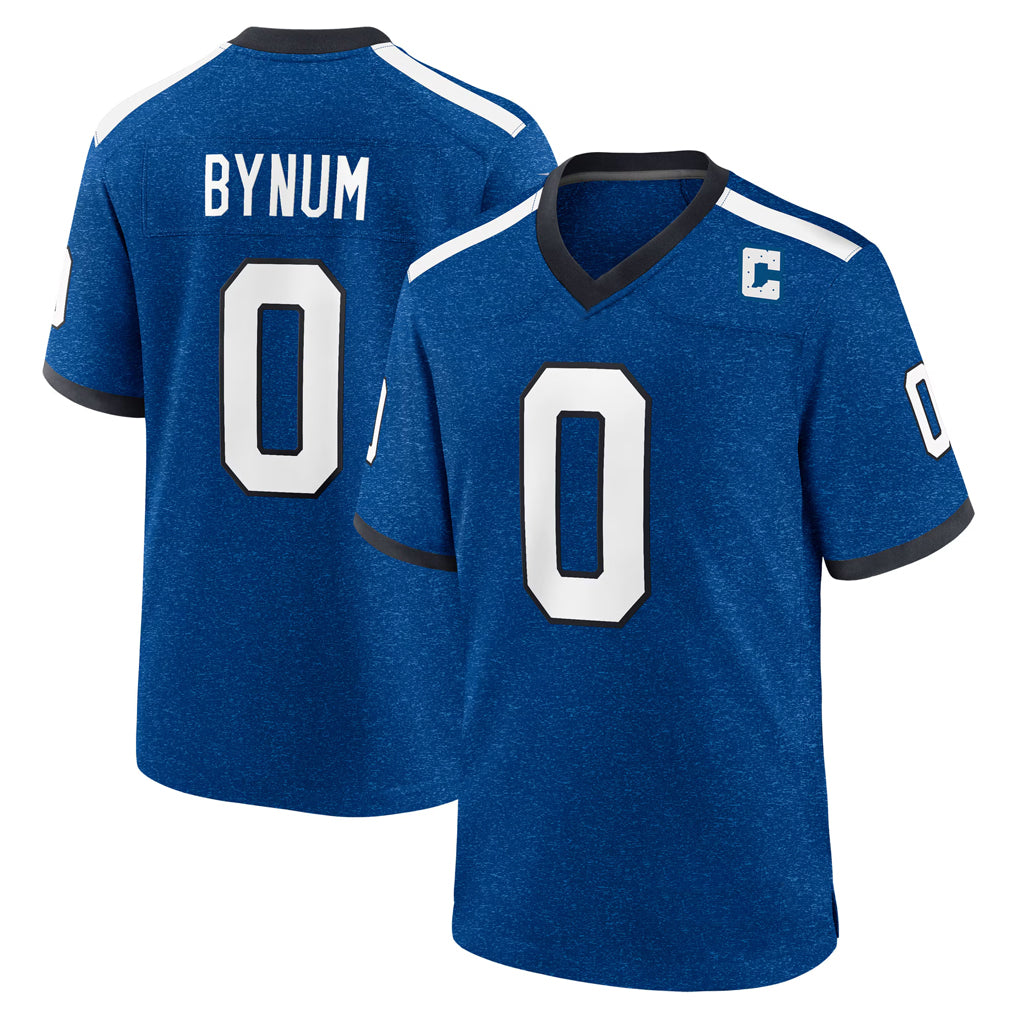 Punc IN.Colts #0 Camryn Bynum Player Royal Alternate Indiana Nights Home Game Stitched Jerseys