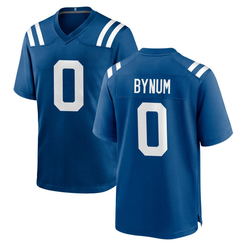 Punc IN.Colts #0 Camryn Bynum Player Royal Home Game Stitched Jerseys