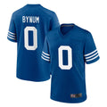 Punc IN.Colts #0 Camryn Bynum Player Royal Limited Home Game Stitched Jerseys