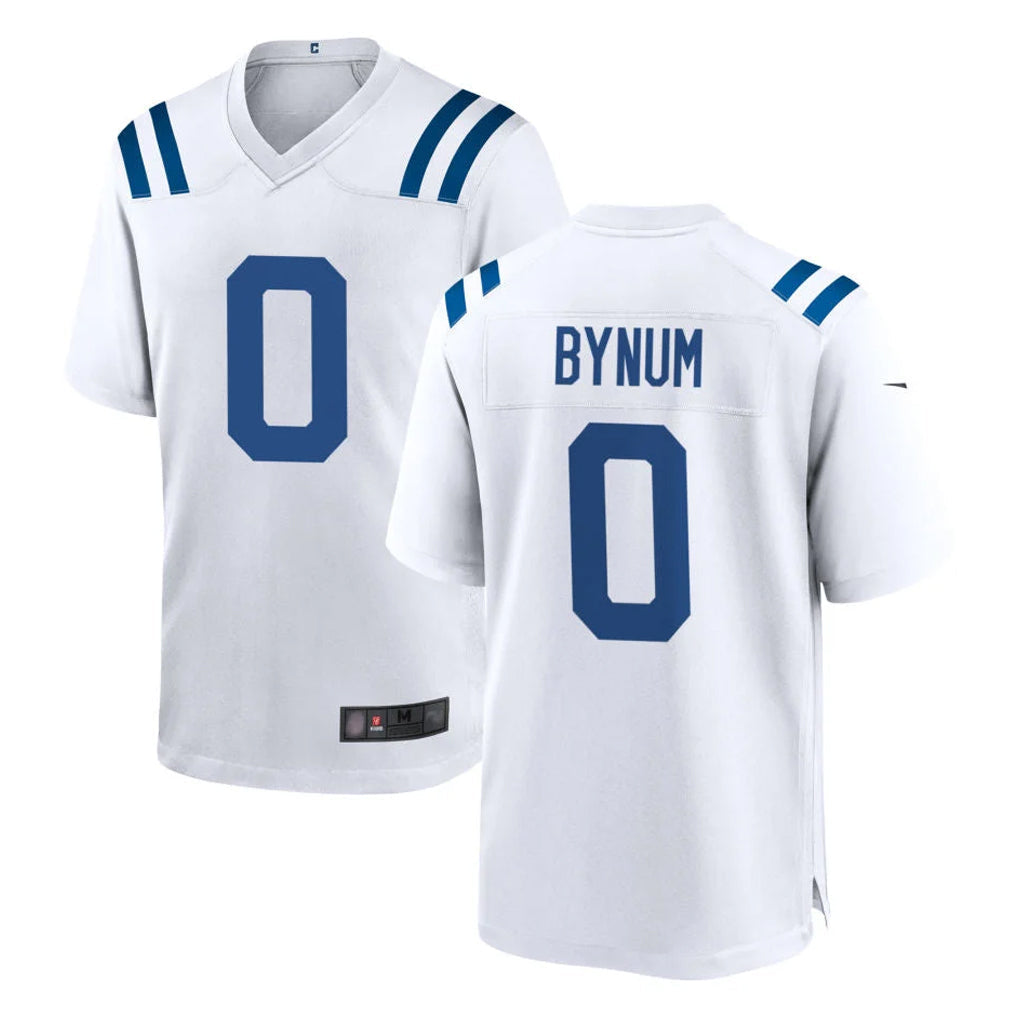 Punc IN.Colts #0 Camryn Bynum Player White Home Game Stitched Jerseys
