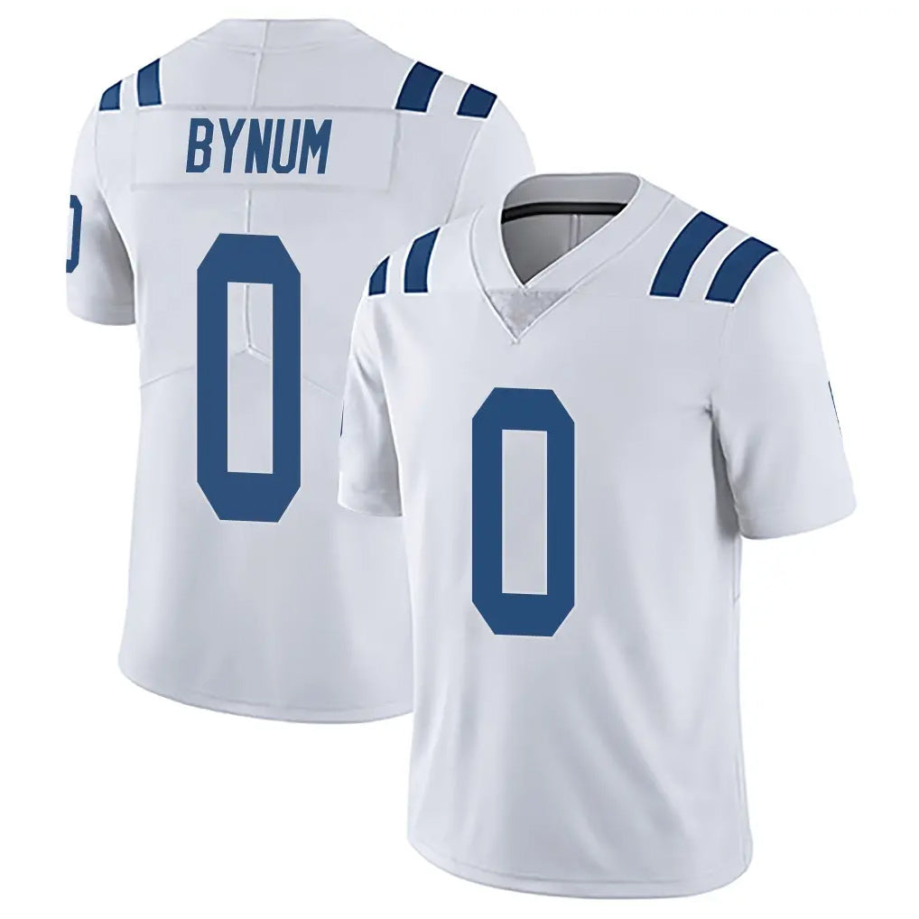 Punc IN.Colts #0 Camryn Bynum Player White Limited Vapor Untouchable Home Game Stitched Jerseys