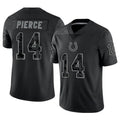 Punc IN.Colts #14 Alec Pierce Player RFLCTV Limited Black Stitched Jerseys