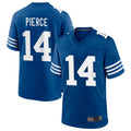 Punc IN.Colts #14 Alec Pierce Player Royal Limited Game Stitched Jerseys
