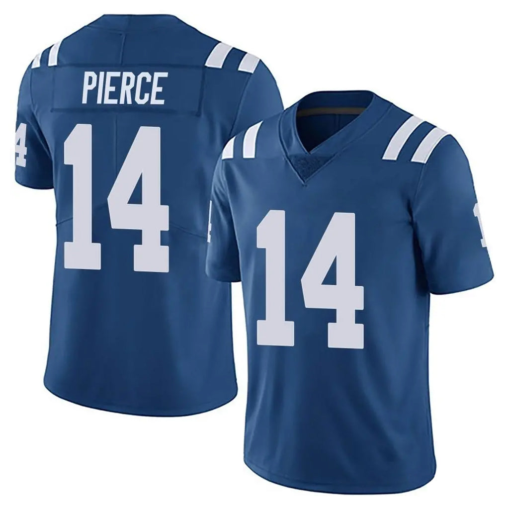 Punc IN.Colts #14 Alec Pierce Player Royal Limited Vapor Untouchable Home Game Stitched Jerseys