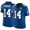 Punc IN.Colts #14 Alec Pierce Player Royal Vapor F.U.S.E. Limited Stitched Jerseys