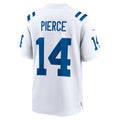 Punc IN.Colts #14 Alec Pierce Player White Home Game Stitched Jerseys