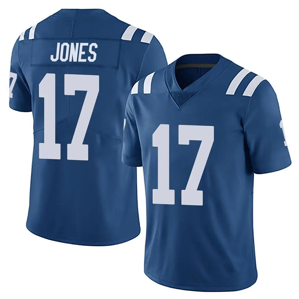 Punc IN.Colts #17 Daniel Jones Player Royal Limited Vapor Untouchable Home Game Stitched Jerseys