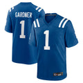 Punc IN.Colts #1 Sauce Gardner Player Royal Home Game Stitched Jerseys