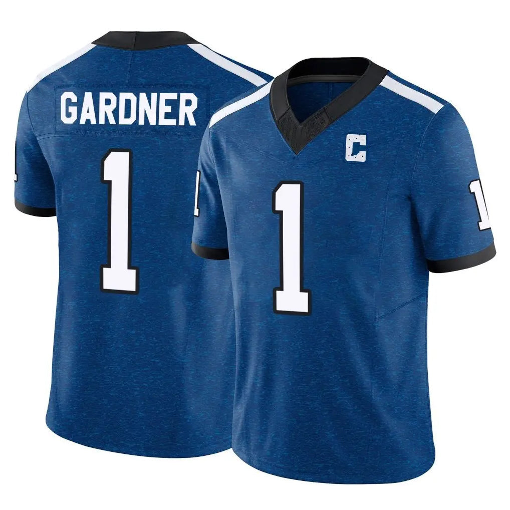 Punc IN.Colts #1 Sauce Gardner Player Royal Limited Indiana Nights Alternate Vapor F.U.S.E. Home Game Stitched Jerseys