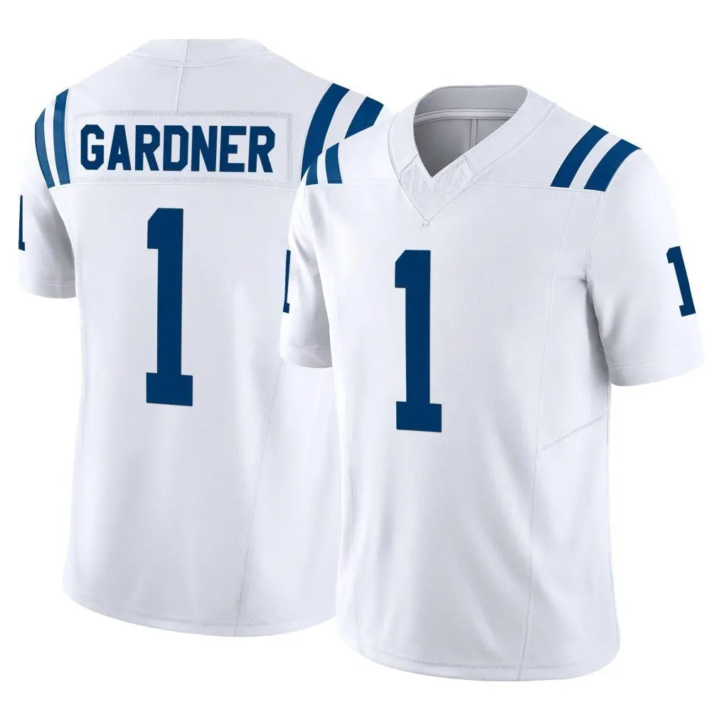 Punc IN.Colts #1 Sauce Gardner Player White Limited Vapor F.U.S.E. Home Game Stitched Jerseys