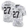 Punc IN.Colts #27 Justin Walley Player Arctic Camo Salute To Service Limited Game Stitched Jerseys