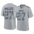 Punc IN.Colts #27 Justin Walley Player Gray Atmosphere Fashion Home Game Stitched Jerseys