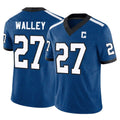 Punc IN.Colts #27 Justin Walley Player Royal Limited Indiana Nights Alternate Vapor F.U.S.E. Home Game Stitched Jerseys