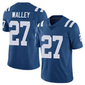 Punc IN.Colts #27 Justin Walley Player Royal Limited Vapor Untouchable Home Game Stitched Jerseys