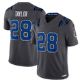 Punc IN.Colts #28 Jonathan Taylor Anthracite 2026 Rivalries Collection Limited Stitched Jerseys