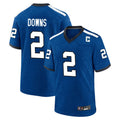 Punc IN.Colts #2 Josh Downs Player Royal Alternate Indiana Nights Home Game Stitched Jerseys