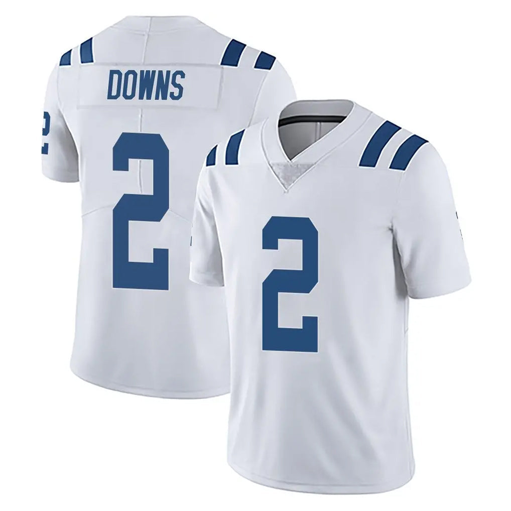 Punc IN.Colts #2 Josh Downs Player White Limited Vapor Untouchable Home Game Stitched Jerseys