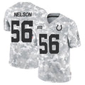 Punc IN.Colts #56 Quenton Nelson Player Arctic Camo Salute to Service Limited Stitched Jerseys