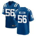 Punc IN.Colts #56 Quenton Nelson Player Royal Home Game Stitched Jerseys