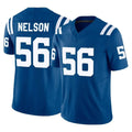 Punc IN.Colts #56 Quenton Nelson Player Royal Limited Vapor F.U.S.E. Home Game Stitched Jerseys