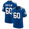 Punc IN.Colts #60 Tanor Bortolini Player Royal Alternate Indiana Nights Home Game Stitched Jerseys