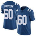Punc IN.Colts #60 Tanor Bortolini Player Royal Limited Vapor Untouchable Home Game Stitched Jerseys