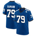Punc IN.Colts #79 Bernhard Raimann Player Royal Alternate Indiana Nights Home Game Stitched Jerseys
