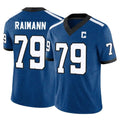 Punc IN.Colts #79 Bernhard Raimann Player Royal Limited Indiana Nights Alternate Vapor F.U.S.E. Home Game Stitched Jerseys