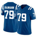 Punc IN.Colts #79 Bernhard Raimann Player Royal Limited Vapor F.U.S.E. Home Game Stitched Jerseys