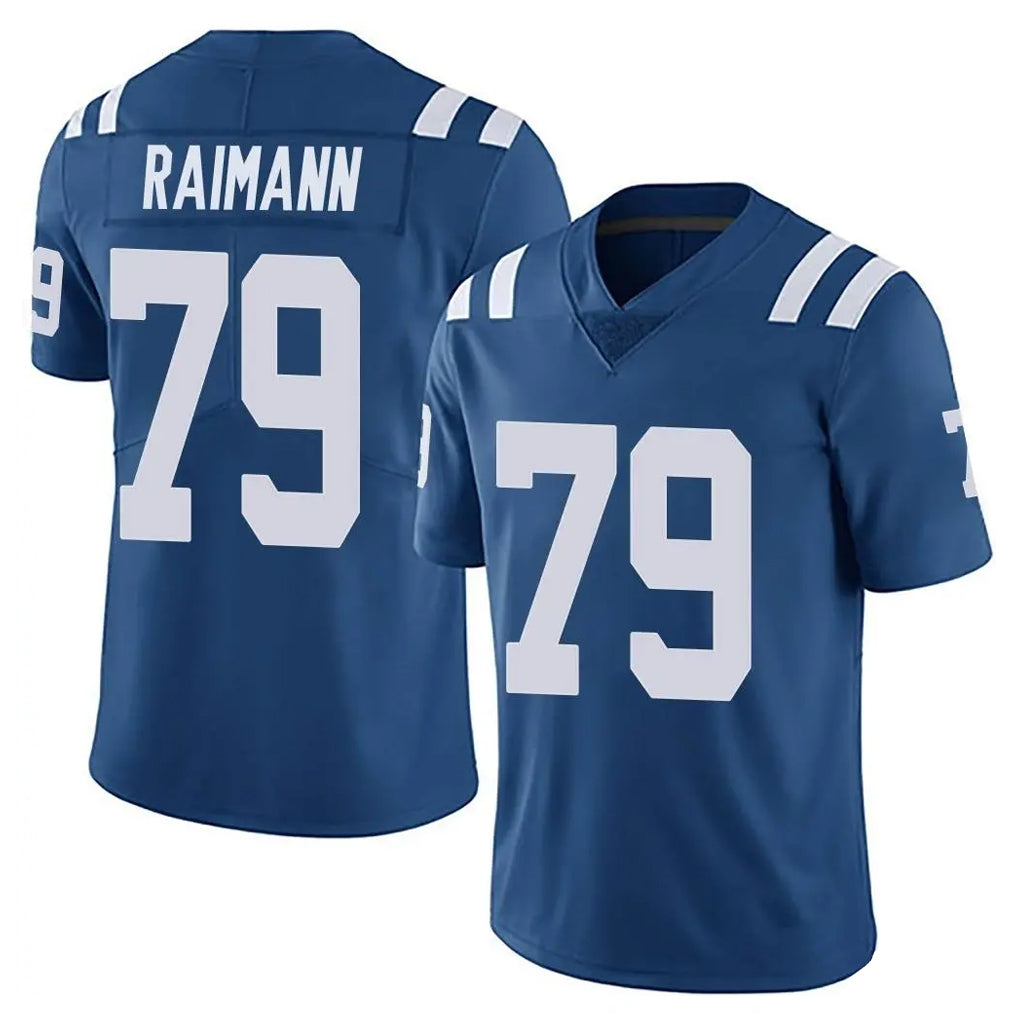 Punc IN.Colts #79 Bernhard Raimann Player Royal Limited Vapor Untouchable Home Game Stitched Jerseys