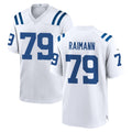 Punc IN.Colts #79 Bernhard Raimann Player White Home Game Stitched Jerseys