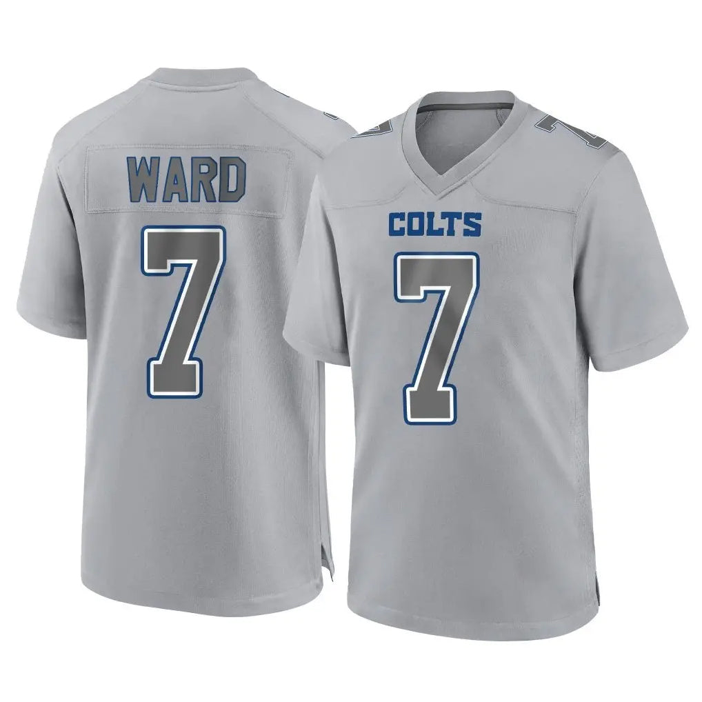 Punc IN.Colts #7 Charvarius Ward Sr. Player Gray Atmosphere Fashion Home Game Stitched Jerseys