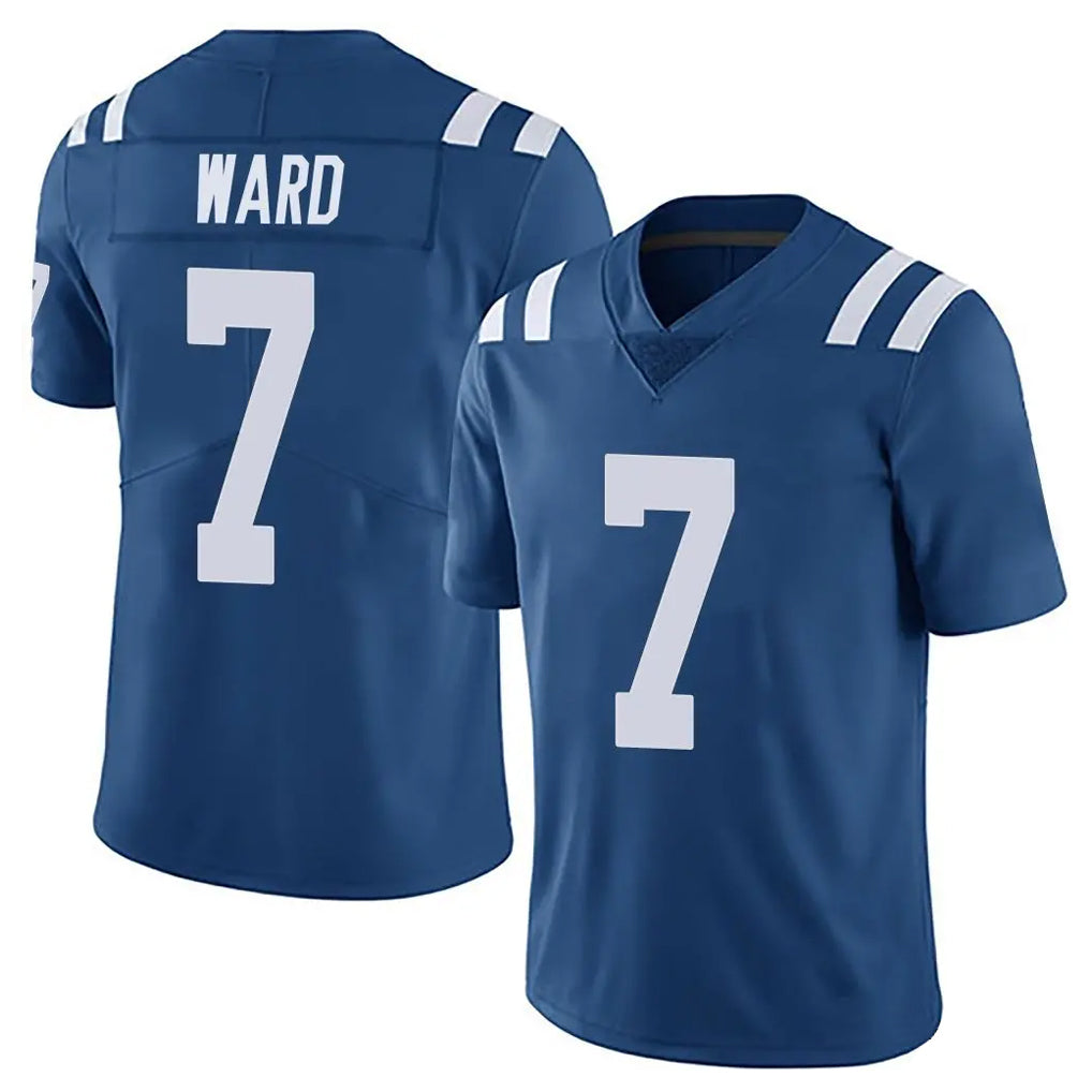 Punc IN.Colts #7 Charvarius Ward Sr. Player Royal Limited Vapor Untouchable Home Game Stitched Jerseys